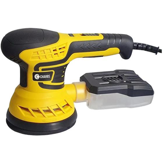 Lixadeira Roto Orbital com Controle de Velocidade 350W de Potência 110V/220Vv Menor preço em Lixadeira Roto Orbital com Controle de Velocidade 350W de Potência 110V/220Vv