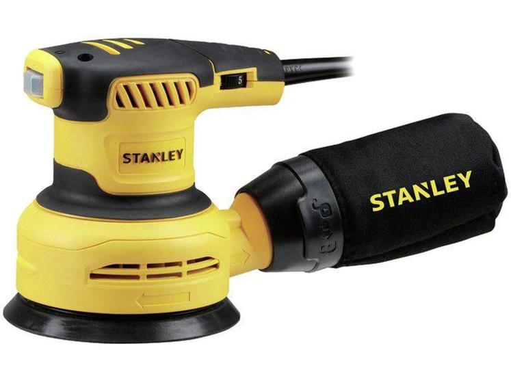 Lixadeira Roto Orbital de Disco Elétrica Stanley - 5” 300W SS30 Menor preço em Lixadeira Roto Orbital de Disco Elétrica Stanley - 5” 300W SS30