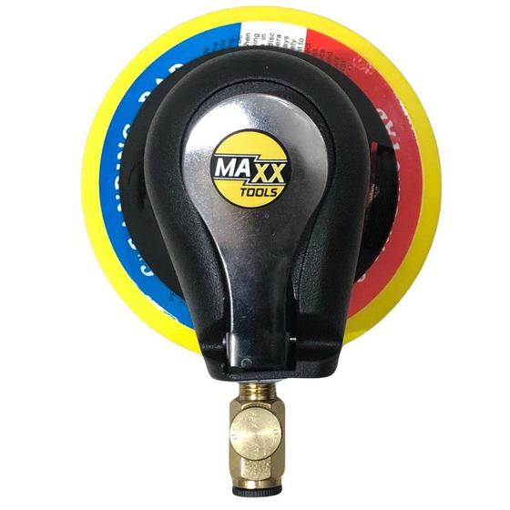 Imagem de Lixadeira Roto Orbital Pneumática 6 Pol Com Aspiração Tipo Hockit Mxt0312c Maxx Tools