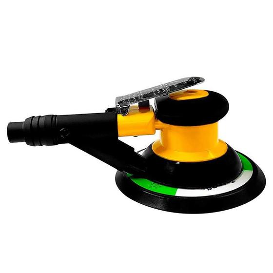 Lixadeira Roto Orbital Pneumática 6 POL com Kit Aspiração AT 7706IDC PUMA Menor preço em Lixadeira Roto Orbital Pneumática 6 POL com Kit Aspiração AT 7706IDC PUMA