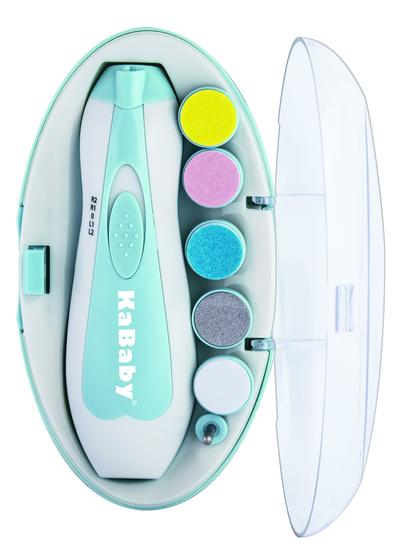 Lixador De Unhas Bebe Azul Kit Manicure Elétrico KaBaby - Kit Manicure ...