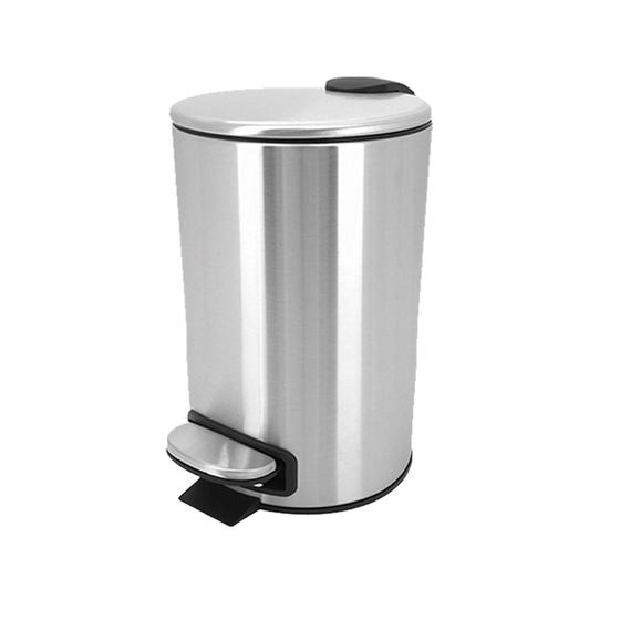 Lixeira 12 Litros Aço Inox Com Pedal Cesto Removível Mimo Menor preço em Lixeira 12 Litros Aço Inox Com Pedal Cesto Removível Mimo