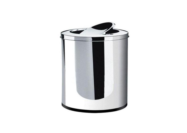 Lixeira 12L Basculante Inox Fratelli HC9111264/641264 Menor preço em Lixeira 12L Basculante Inox Fratelli HC9111264/641264