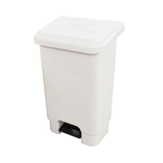 Lixeira 50lt Plastico C/pedal Branca Lar Plasticos Menor preço em Lixeira 50lt Plastico C/pedal Branca Lar Plasticos
