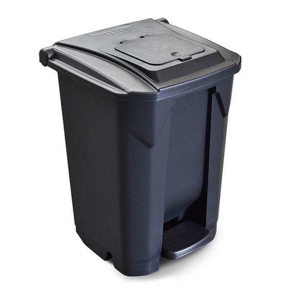 Lixeira 60 Litros Preta Com Rodas Traseiras Tampa Pedal e Tampa 1 Click Plástica - Arqplast é ruim? Lixeira 60 Litros Preta Com Rodas Traseiras Tampa Pedal e Tampa 1 Click Plástica - Arqplast é boa?