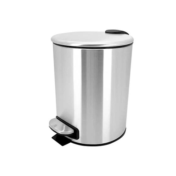 Imagem de Lixeira Aço Inox com Cesto Removível - 3 Litros - Mimo Style