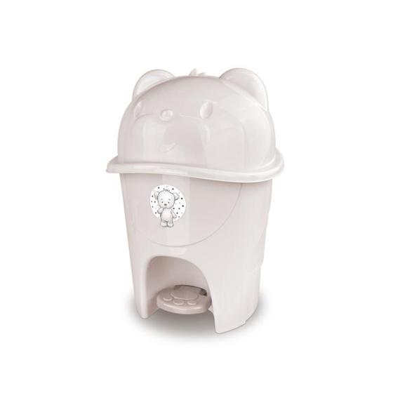 Imagem de Lixeira Adoleta 6,5l Com Pedal Linho 0801-65