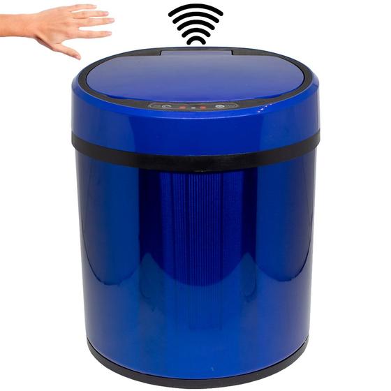 Lixeira Automática Sensor 6 Lts Banheiro Ou Pia! !
