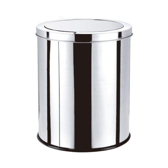 Imagem de Lixeira Basculante Em Aço Inox 12l - Clink