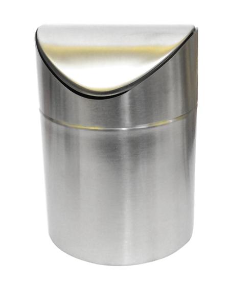 Imagem de Lixeira Basculante Inox 2 Litros