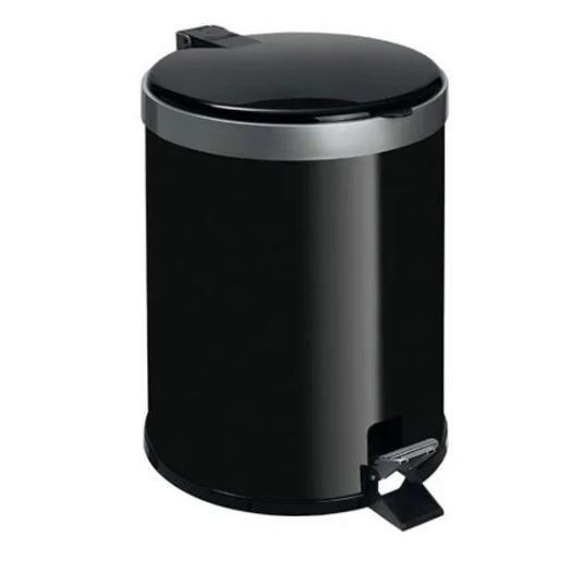 Lixeira Brilhante P/ Escritório Cozinha Com Pedal 5 Litros Menor preço em Lixeira Brilhante P/ Escritório Cozinha Com Pedal 5 Litros