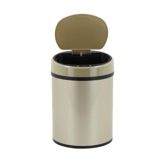 Lixeira Champagne Sensor Automática 8 Litros Guimmis.casa é boa?