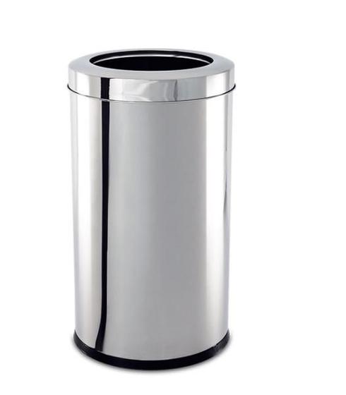 Lixeira com Aro 7,8L Inox Menor preço em Lixeira com Aro 7,8L Inox