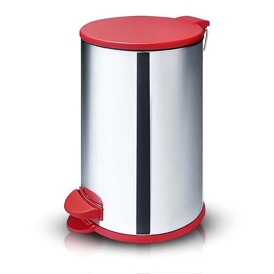 Lixeira Com Pedal 12L Aço Inox C/ Balde Removível Martinasso Menor preço em Lixeira Com Pedal 12L Aço Inox C/ Balde Removível Martinasso