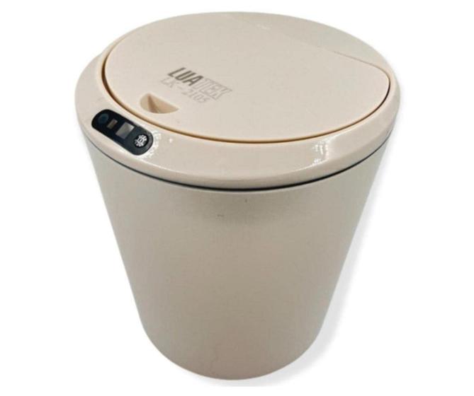 Lixeira Com Sensor Automático Recarregavel Inteligente Para Banheiro Cozinha Sala Escritório Menor preço em Lixeira Com Sensor Automático Recarregavel Inteligente Para Banheiro Cozinha Sala Escritório