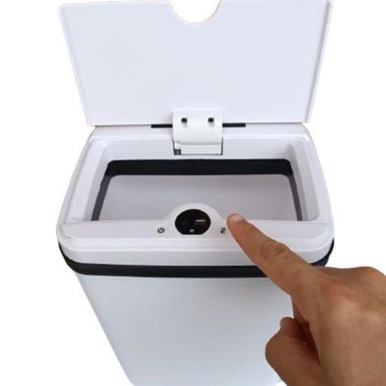 Lixeira com Sensor de Proximidade automática USB Recarregável 15L é boa?