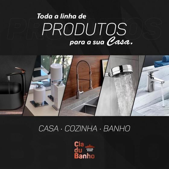 Imagem de Lixeira De Banheiro 5L Red Gold/Preto - Zen