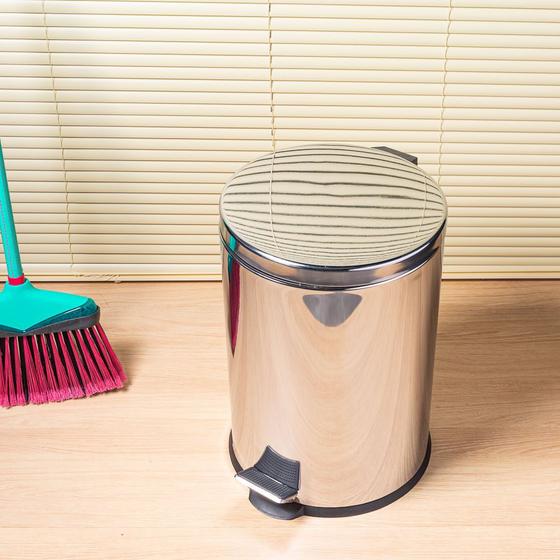 Lixeira de Inox Coisas e Coisinhas 20 Litros com Pedal Menor preço em Lixeira de Inox Coisas e Coisinhas 20 Litros com Pedal