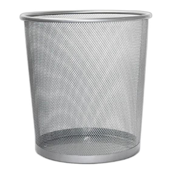 Imagem de Lixeira De Metal Sexta De Lixo Para Colocar Em Banheiros