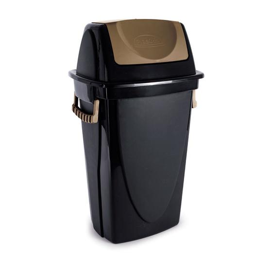 Imagem de Lixeira Ecoblack com Tampa Basculante - 23,2 Litros