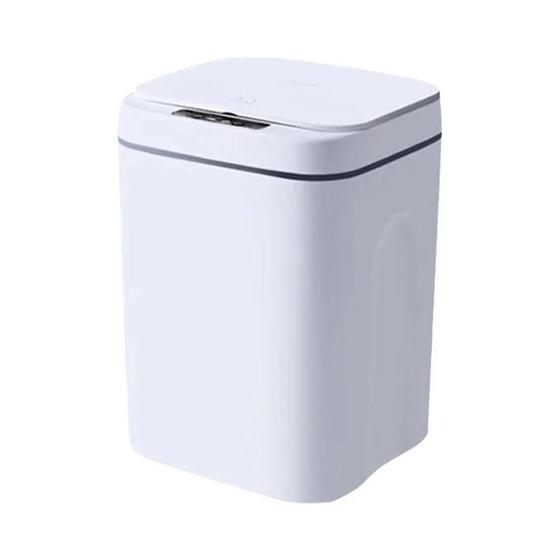 Imagem de Lixeira Elétrica Inteligente com Sensor Automático - 16L - À Prova D'Água
