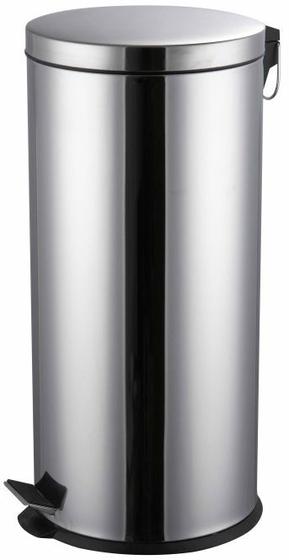 Lixeira em Aço Inox Brilhante 30L Coisas Coisinhas Menor preço em Lixeira em Aço Inox Brilhante 30L Coisas Coisinhas