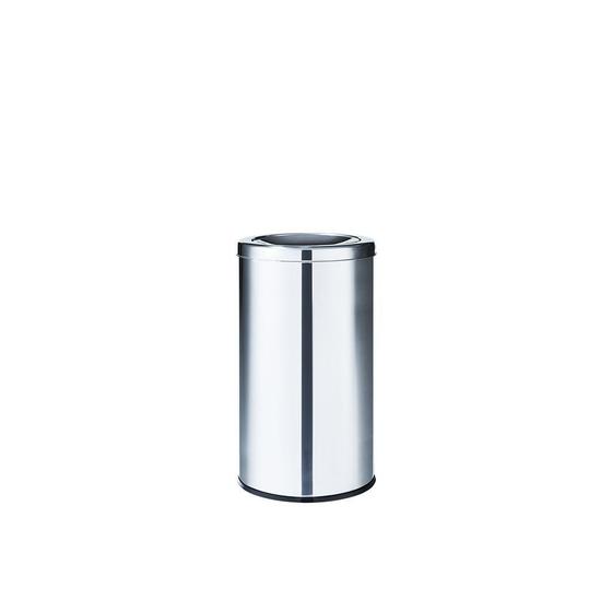 Lixeira em Inox Tampa Basculante 6,3 Litros Menor preço em Lixeira em Inox Tampa Basculante 6,3 Litros