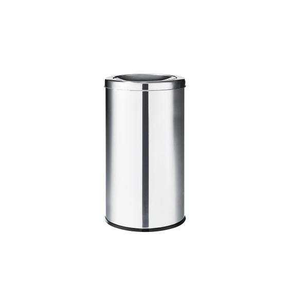 Lixeira em Inox Tampa Basculante 9,1 Litros Menor preço em Lixeira em Inox Tampa Basculante 9,1 Litros