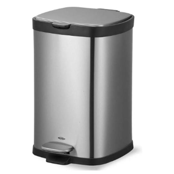 Imagem de Lixeira Frame Aço Inox Com Pedal 12 Litros