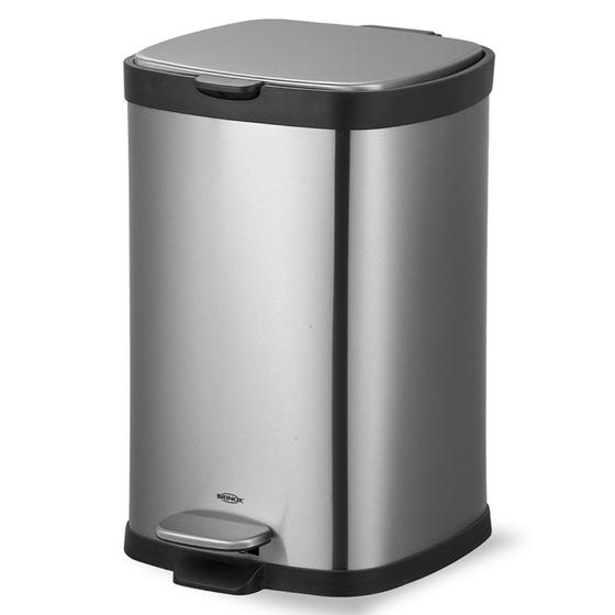 Imagem de Lixeira Frame com Pedal 12 Litros em Aço Inox Brinox