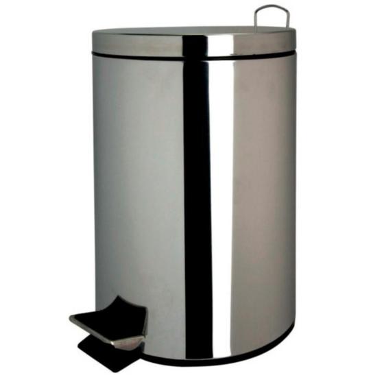 Lixeira Inox 3 Litros Just Home Collection Menor preço em Lixeira Inox 3 Litros Just Home Collection