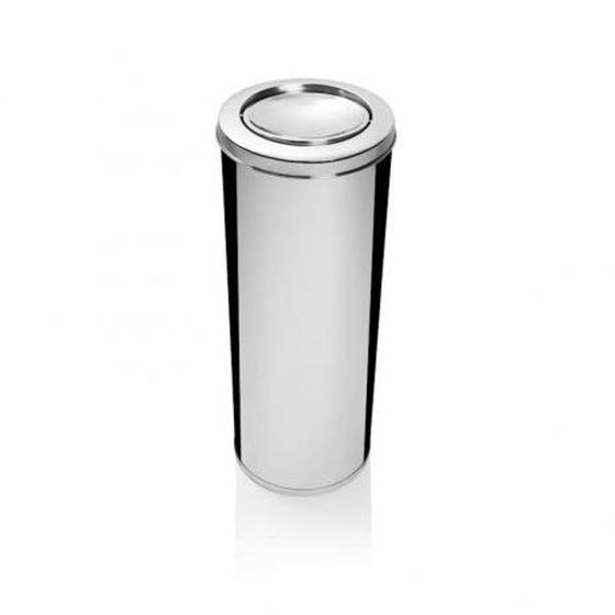 Lixeira Inox 35 Litros Com Tampa Basculante Menor preço em Lixeira Inox 35 Litros Com Tampa Basculante