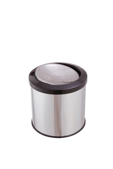 Imagem de Lixeira Inox Basculante 20 Litros Tampa Com Cor Flip Top