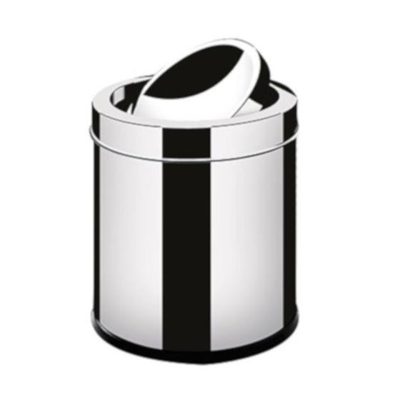 Lixeira Inox Basculante 6,3 Litros com Tampa Martinazzo - 54200V/63 Menor preço em Lixeira Inox Basculante 6,3 Litros com Tampa Martinazzo - 54200V/63