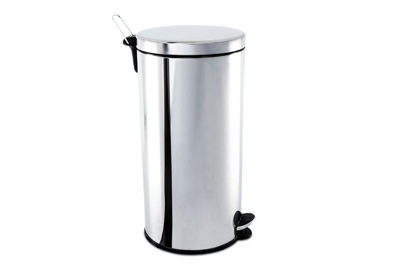 Imagem de Lixeira Inox C/Pedal E Balde 30 Litros - Brinox