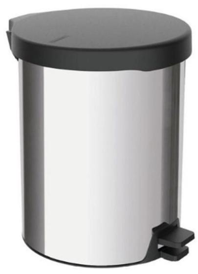 Lixeira Inox Com Pedal New 12 Litros Tramontina Menor preço em Lixeira Inox Com Pedal New 12 Litros Tramontina