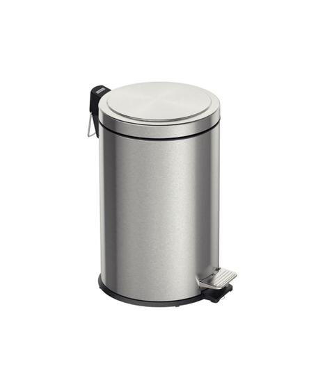 Lixeira Inox com Pedal Tramontina Brasil Plus 12 Litros Menor preço em Lixeira Inox com Pedal Tramontina Brasil Plus 12 Litros