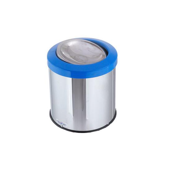 Imagem de Lixeira Inox Com Tampa Basculante 10 Litros Flip Top Cores