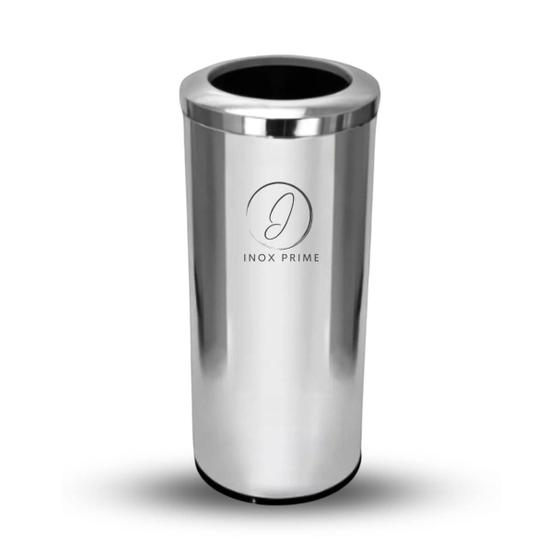 Imagem de Lixeira InoxPrime 50 Litros Com Aro 30x70