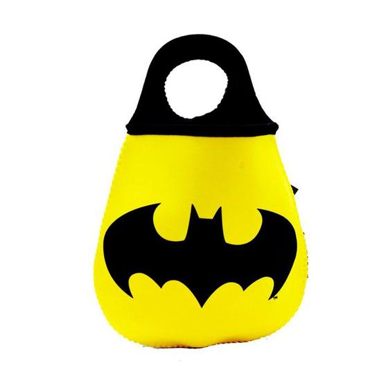 Imagem de Lixeira para Carro - Batman Logo Amarelo DC Comics