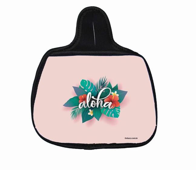 Imagem de Lixeira Para Carro Neoprene Lixo Car Personalizado Aloha