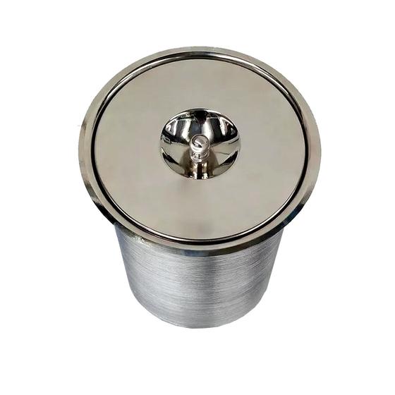 Lixeira Pia Cozinha Embutir Granito Inox Alumínio Luxo 5 Lts Menor preço em Lixeira Pia Cozinha Embutir Granito Inox Alumínio Luxo 5 Lts