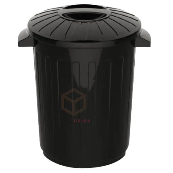 Imagem de Lixeira Plástica Com Tampa 30 Litros Cesto De Lixo Multiuso