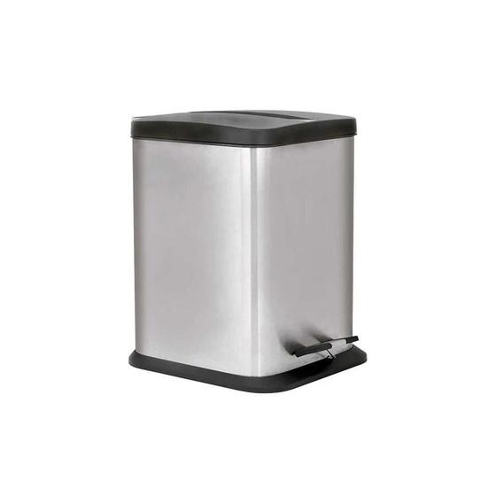 Imagem de Lixeira Quadrada Jaspe 6l - Mor