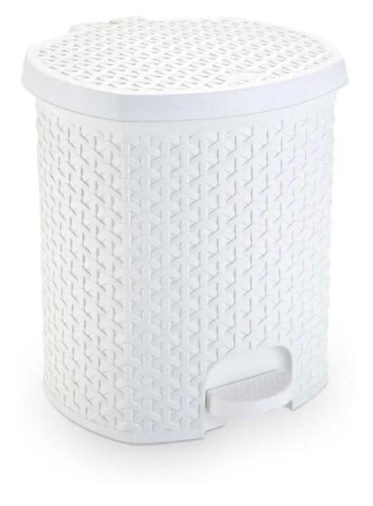 Imagem de Lixeira Rattan Com Pedal 6 Lts