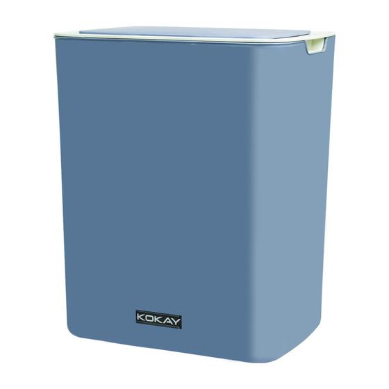 Lixeira Sensor Automática Banheiro Cozinha Lixo Inteligente - KOKAY Imagem de Lixeira Sensor Automática Banheiro Cozinha Lixo Inteligente