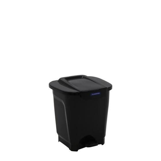 Imagem de Lixeira Tramontina T-Force 25L Em Polipropileno Preto