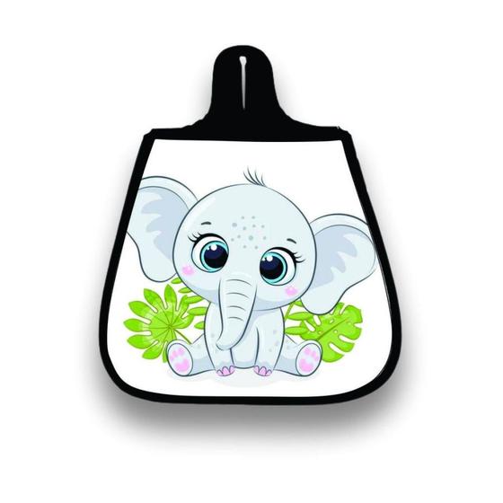 Imagem de Lixo Car Lixeira Carro Neoprene Personalizado Elefante