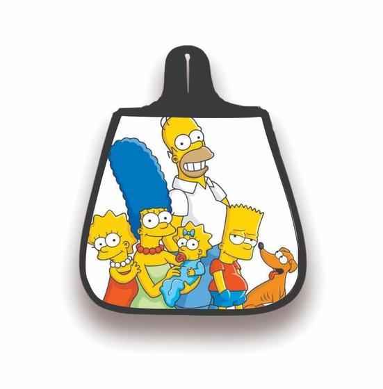 Imagem de Lixo Car Lixeira Carro Neoprene Personalizado Família Simpsons