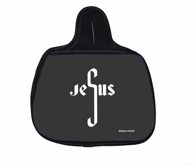 Imagem de Lixo Car Lixeira Carro Neoprene Personalizado Jesus Letras